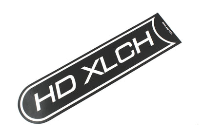 V-Twin Primary Cover Insert for Harley Davidson XL Models (1971-1976) - Silver Graphics with Black Background
