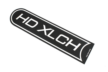 V-Twin Primary Cover Insert for Harley Davidson XL Models (1971-1976) - Silver Graphics with Black Background