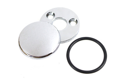 V-Twin Chrome Fork Lock Cover for Harley Davidson FLHR (1994-2003)