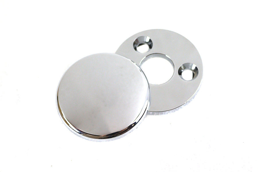 V-Twin Chrome Fork Lock Cover for Harley Davidson FLHR (1994-2003)