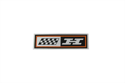 V-Twin Oil Tank 1 Inch High Style Decal - Part Number 30373