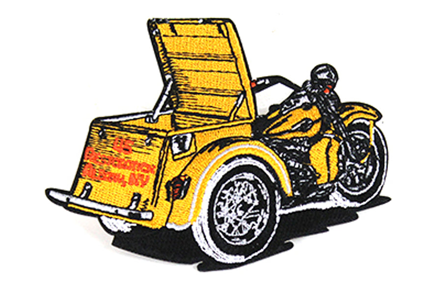 V-Twin Servi-Car Patch Set - 3-3/16 Inch Decorative Patches with Accessories