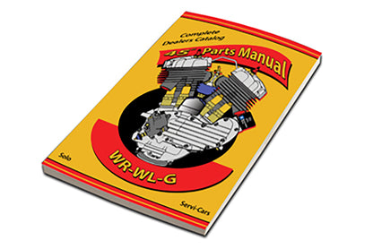 V-Twin 45 W-WL-WR-G Parts Manual for Harley Davidson W Series