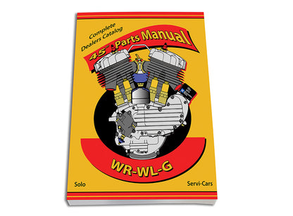 V-Twin 45 W-WL-WR-G Parts Manual for Harley Davidson W Series