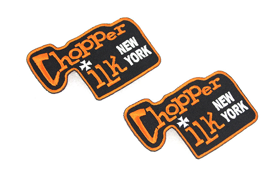 V-Twin Chopper Ilk New York Patches - Set of Two