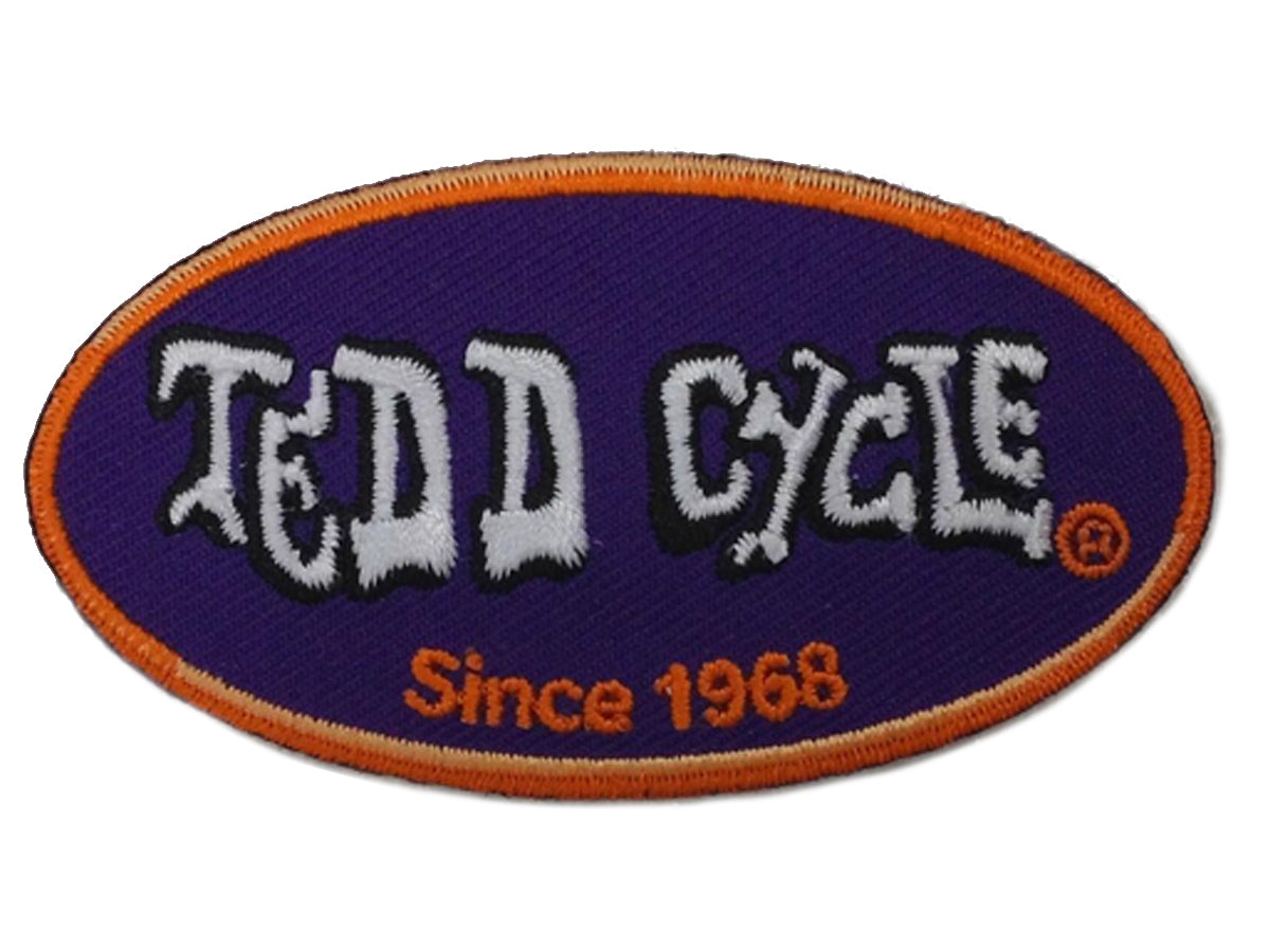 V-Twin Tedd Cycle Patches Set of Two - Durable Clothing Repair Patches