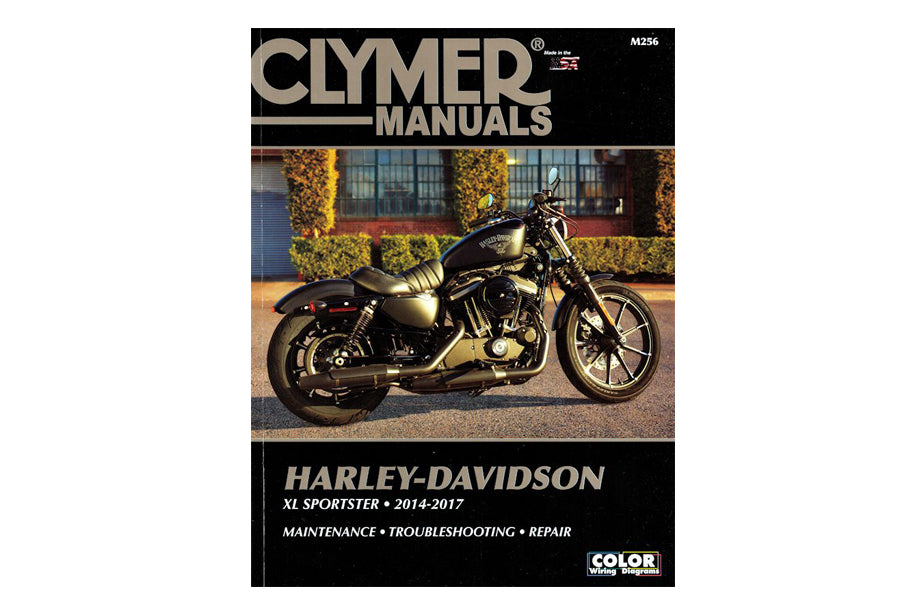 Clymer Repair Manual for 2014 and Newer Harley Davidson XL Models - Comprehensive Maintenance and Repair Guide