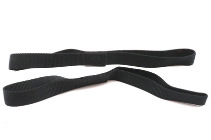 V-Twin Black Nylon Tie Down Assist 12 inch x 1 inch - Secure Motorcycle Straps