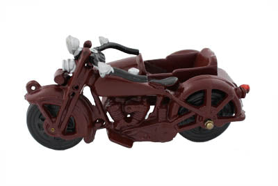 V-Twin Large VL Side Car Toy Cast Iron - Vintage 1920s Collectible