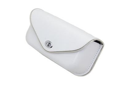 V-Twin Windshield Pouch with Silver Edge Trim for Harley Davidson FL Models