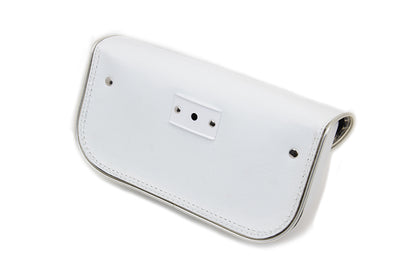 V-Twin Windshield Pouch with Silver Edge Trim for Harley Davidson FL Models