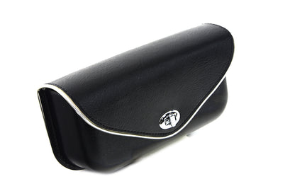 V-Twin Windshield Pouch with Silver Edge Trim for Harley Davidson FL (1949-1958)