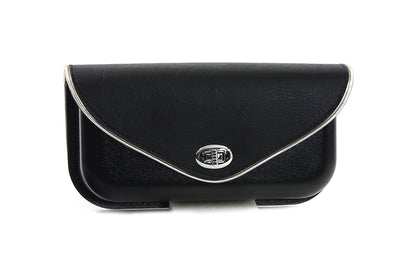 V-Twin Windshield Pouch with Silver Edge Trim for Harley Davidson FL (1949-1958)