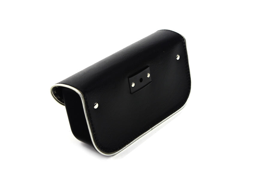 V-Twin Windshield Pouch with Silver Edge Trim for Harley Davidson FL (1949-1958)