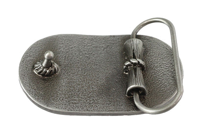 V-Twin Electra Glide Belt Buckle - Retro Motorcycle Belt Buckle Inspired by 1980s and 1990s Styles