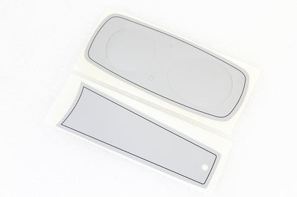 V-Twin FXR Dash Decal Set Silver for Harley Davidson FXR Models 1982-1991