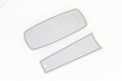 V-Twin FXR Dash Decal Set Silver for Harley Davidson FXR Models 1982-1991