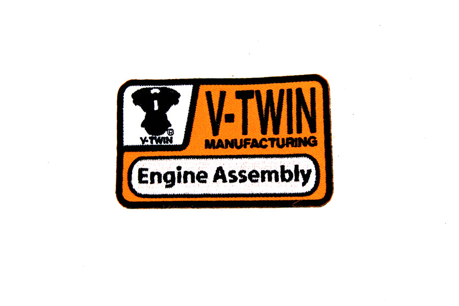 V-Twin MFG Engine Assembly Patch Set - Pair of 3.5-Inch Patches