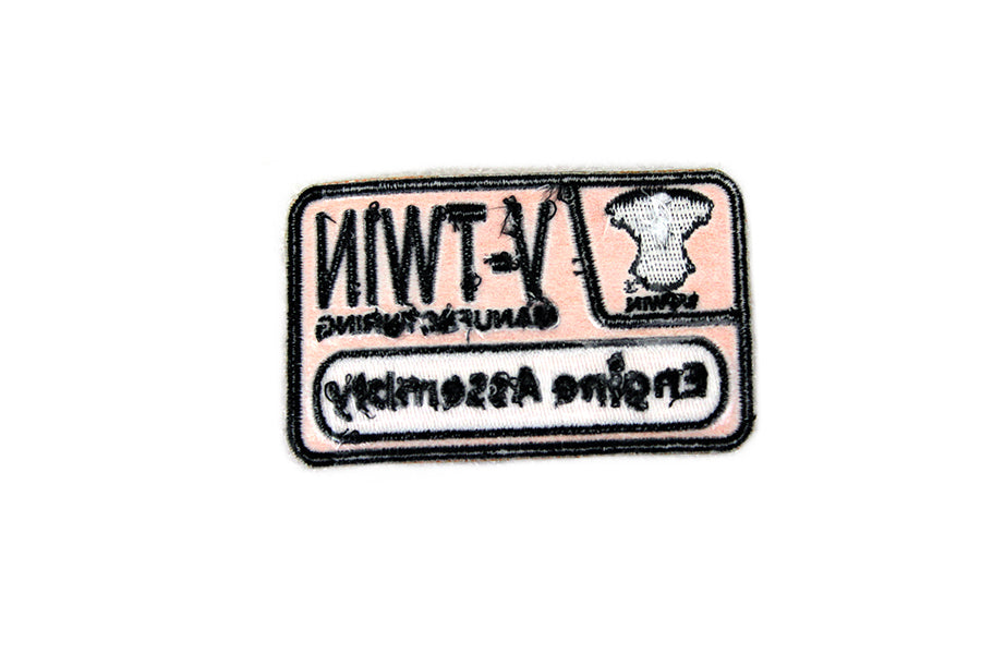 V-Twin MFG Engine Assembly Patch Set - Pair of 3.5-Inch Patches