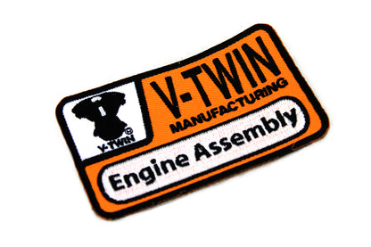 V-Twin MFG Engine Assembly Patch Set - Pair of 3.5-Inch Patches