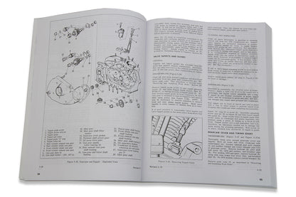 V-Twin XLH Service and Parts Manual for Harley Davidson XL Models (1970-1976)