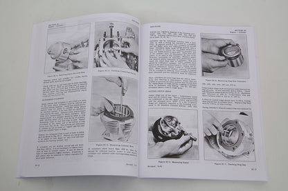 V-Twin Factory Style Manual Set for Harley Davidson Big Twin 1959-1968 FL Models