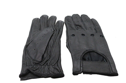 Black Summer Riding Gloves Medium by Brand 100-43