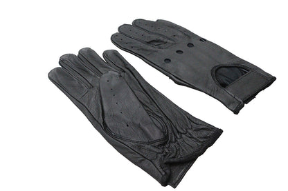 Black Summer Riding Gloves Medium by Brand 100-43
