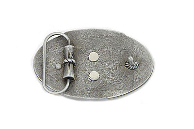 V-Twin First Belt Buckle - Vintage Reproduction from the 1980s and 1990s