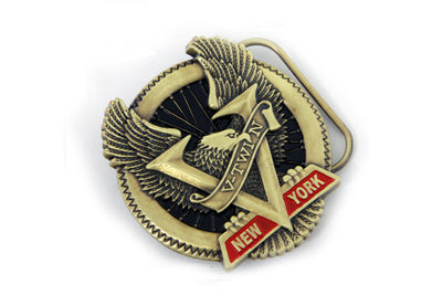 V-Twin Belt Buckle - Retro 1980s & 1990s Style Accessory