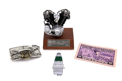 V-Twin JD Racer Motorcycle Gift Set - 4 Piece Accessories Kit