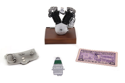 V-Twin JD Racer Motorcycle Gift Set - 4 Piece Accessories Kit