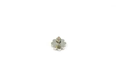V-Twin Chrome Flower Style Seat Decoration - Part S28-0021