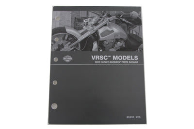 OE Factory Spare Parts Book for 2009 Harley Davidson VRSC