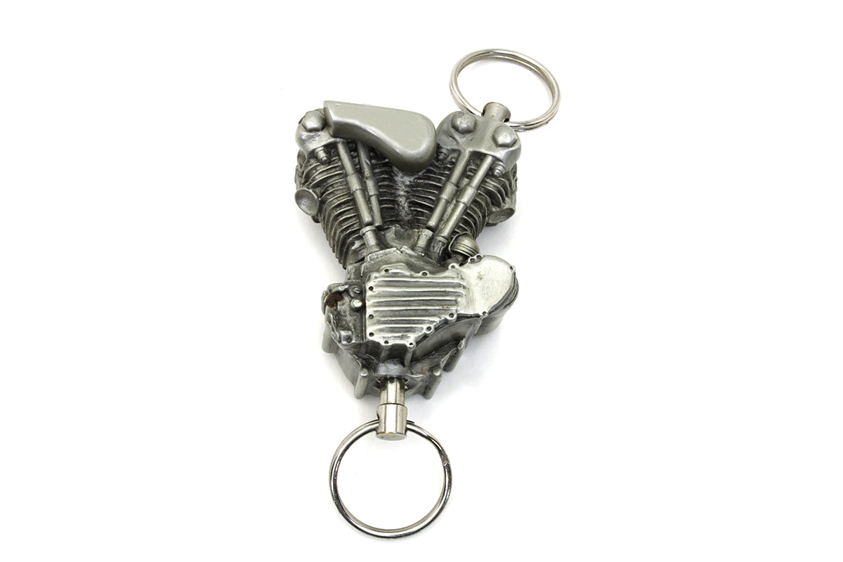V-Twin Knucklehead Keychain with Multi-Piece Take Apart Design