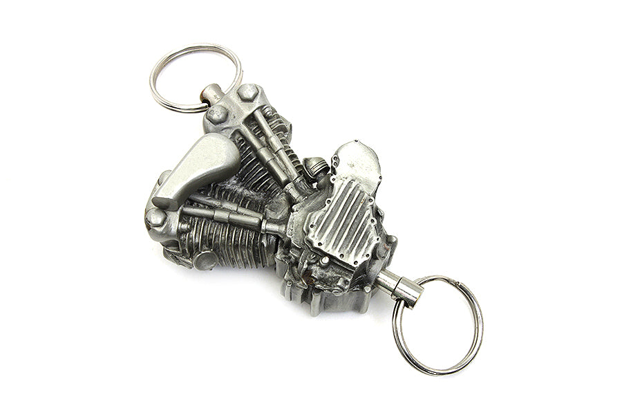V-Twin Knucklehead Keychain with Multi-Piece Take Apart Design