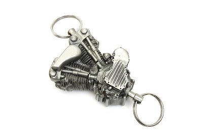 V-Twin Knucklehead Keychain with Multi-Piece Take Apart Design