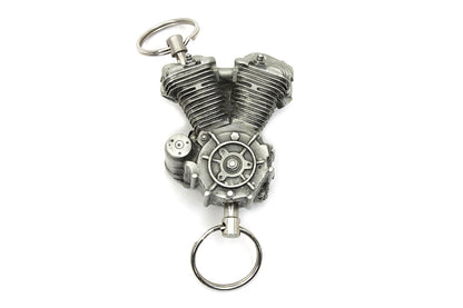 V-Twin Knucklehead Keychain with Multi-Piece Take Apart Design