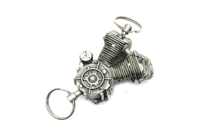 V-Twin Knucklehead Keychain with Multi-Piece Take Apart Design