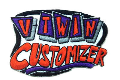 V-Twin MFG Customizer Patches Set of 2, Part Number 68031