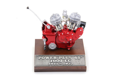 V-Twin 61 Inch Power Plus Motor Model – Custom Motorcycle Engine Replica with 22 Pewter-Type Metal Pieces