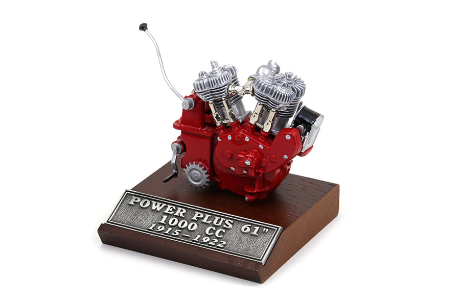 V-Twin 61 Inch Power Plus Motor Model – Custom Motorcycle Engine Replica with 22 Pewter-Type Metal Pieces