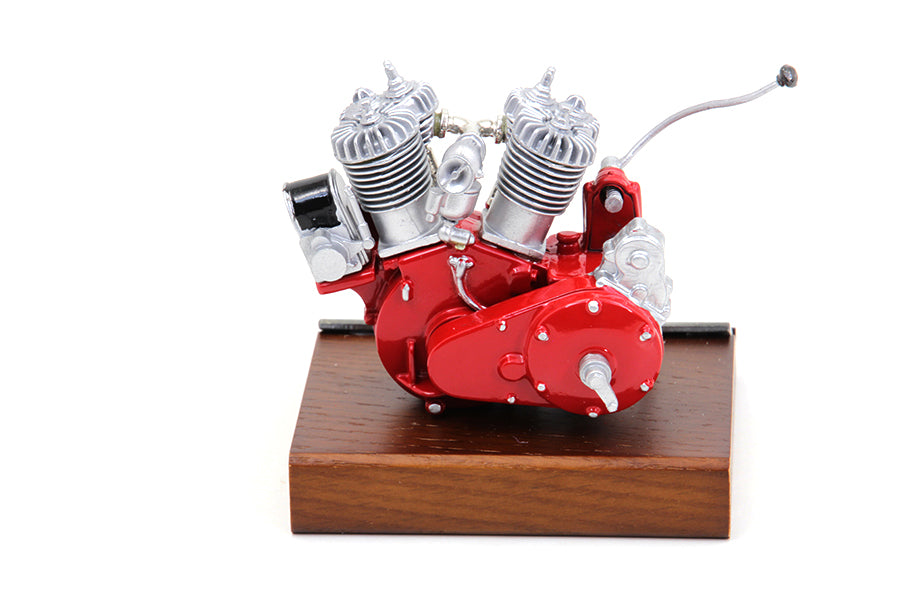 V-Twin 61 Inch Power Plus Motor Model – Custom Motorcycle Engine Replica with 22 Pewter-Type Metal Pieces