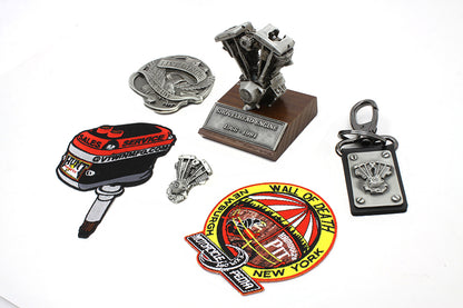 V-Twin Shovelhead Motorcycle Gift Set - 6 Piece Collectible Kit