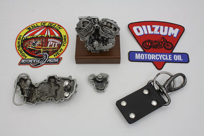 V-Twin Flathead Motorcycle Gift Set - 5 Piece Collector's Kit