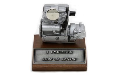 V-Twin 4 Cylinder 1265cc 1926-1942 Indian Motor Model - Pewter Finish