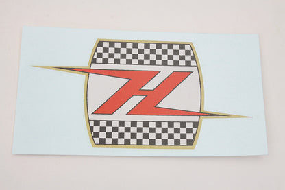 V-Twin Oil Tank Lightning Style Decal - Water Slide Type, 1/4 Inch H
