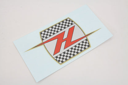 V-Twin Oil Tank Lightning Style Decal - Water Slide Type, 1/4 Inch H