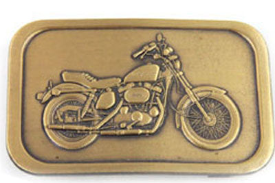 V-Twin Ironhead XLH Electric Start Style Belt Buckle - Classic 1980s and 1990s Reproduction