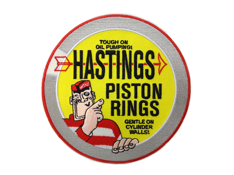 V-Twin Hastings Rings Patches - 3.5-Inch Diameter Set